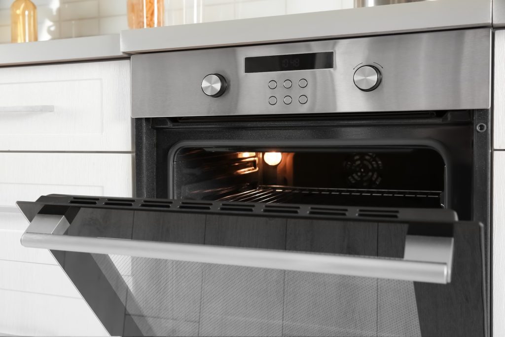 AEG oven built in kitchen furniture